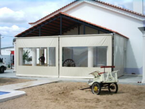 Toldo vertical para exterior
